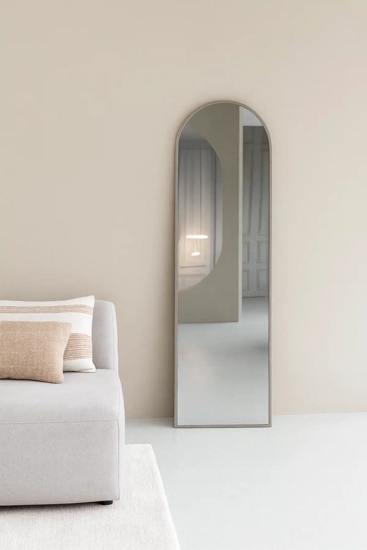 Maj Boogspiegel 170x50 cm greige 2