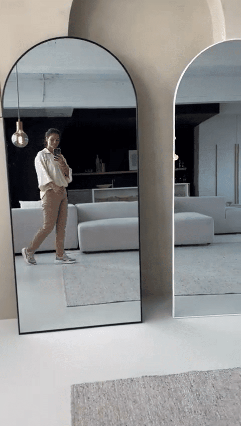 Maj - miroir cintré 180 x 80 cm