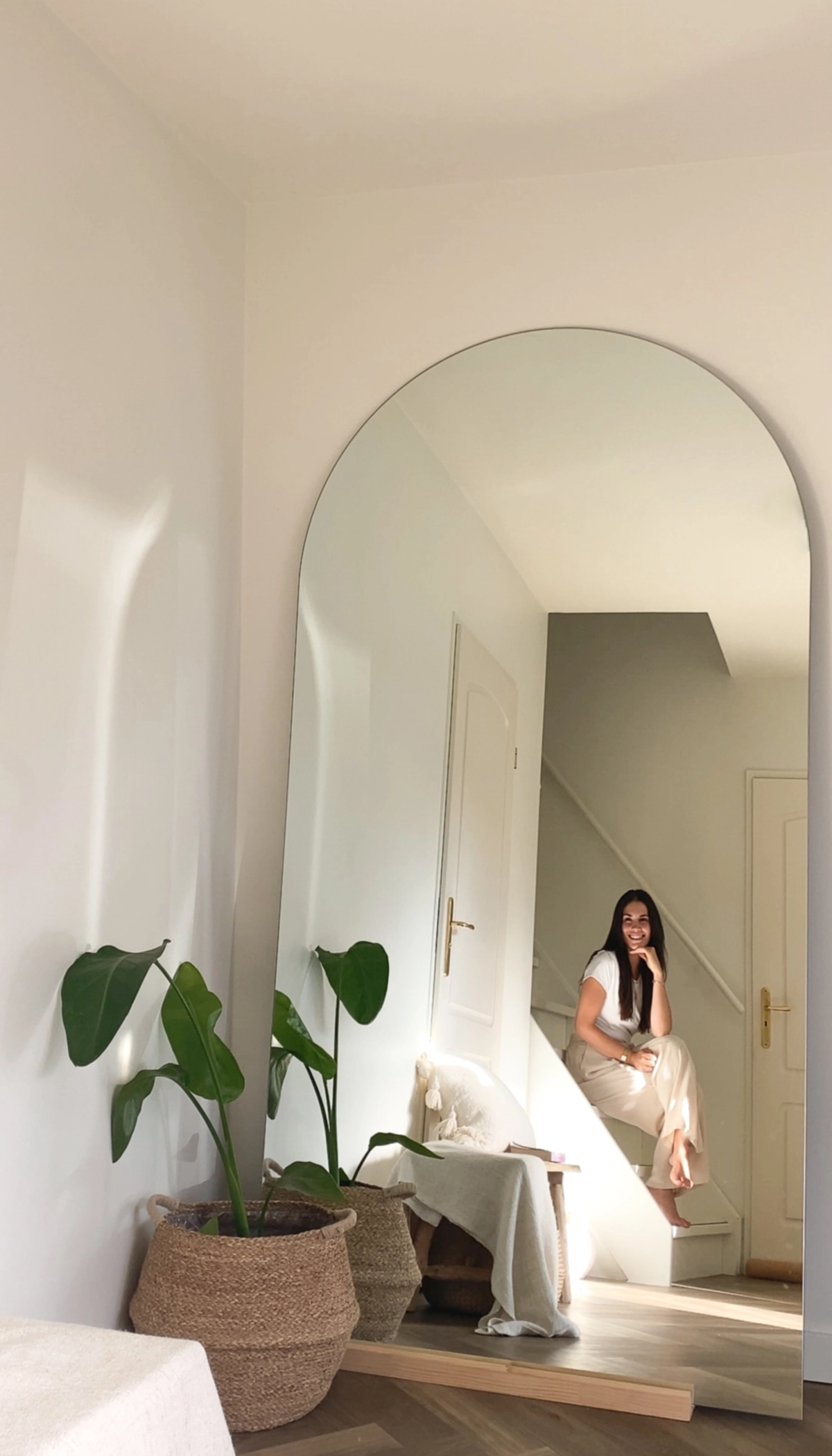 Maj Frameless boogspiegel 215x110 cm 1