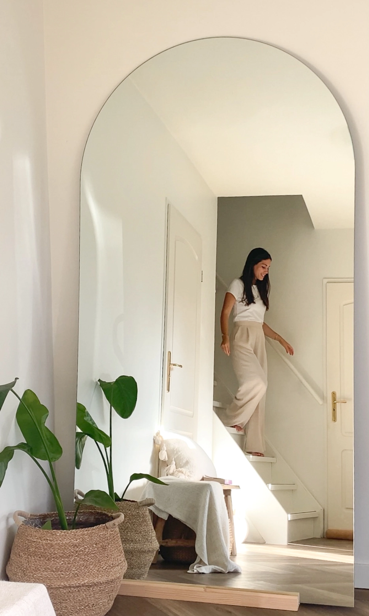 Maj Frameless boogspiegel 215x110 cm 2