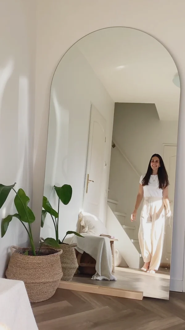 Boogspiegel Frameless 215x110cm