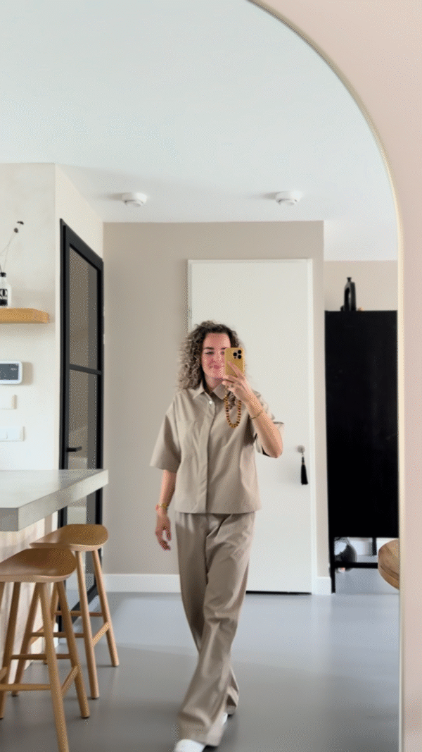 Boogspiegel 215&#215;110 cm &#8211; Greige