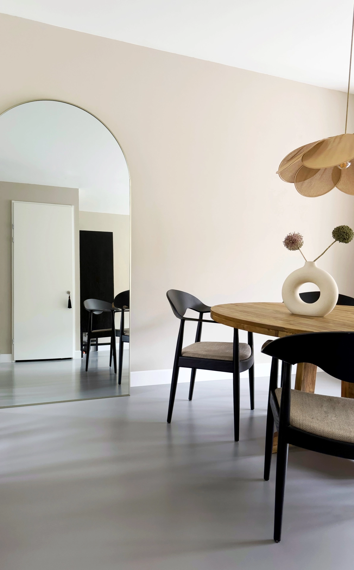 Maj Boospiegel 215x110 cm greige -3