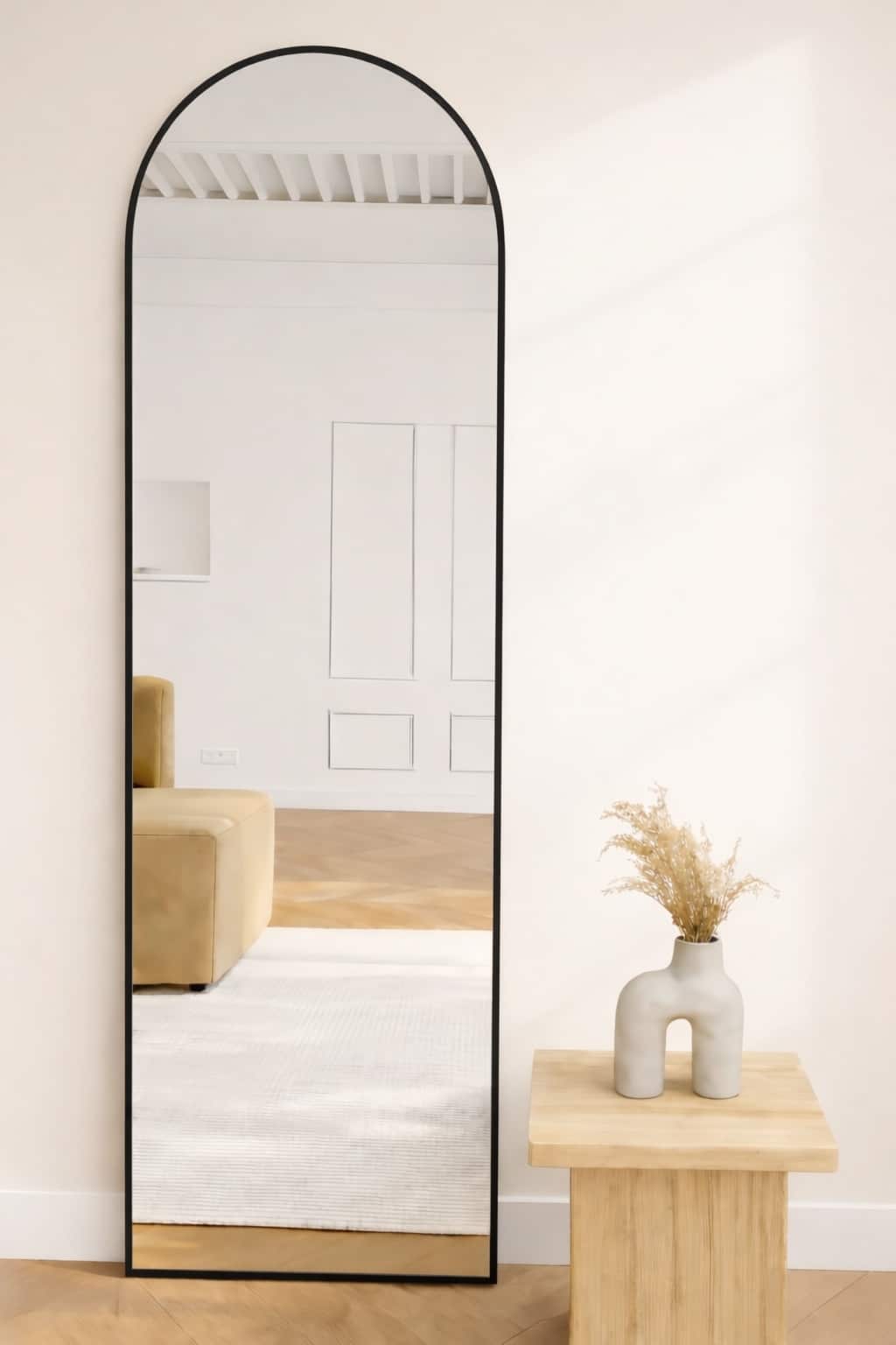 Miroir arc Maj 190 x 60 cm noir