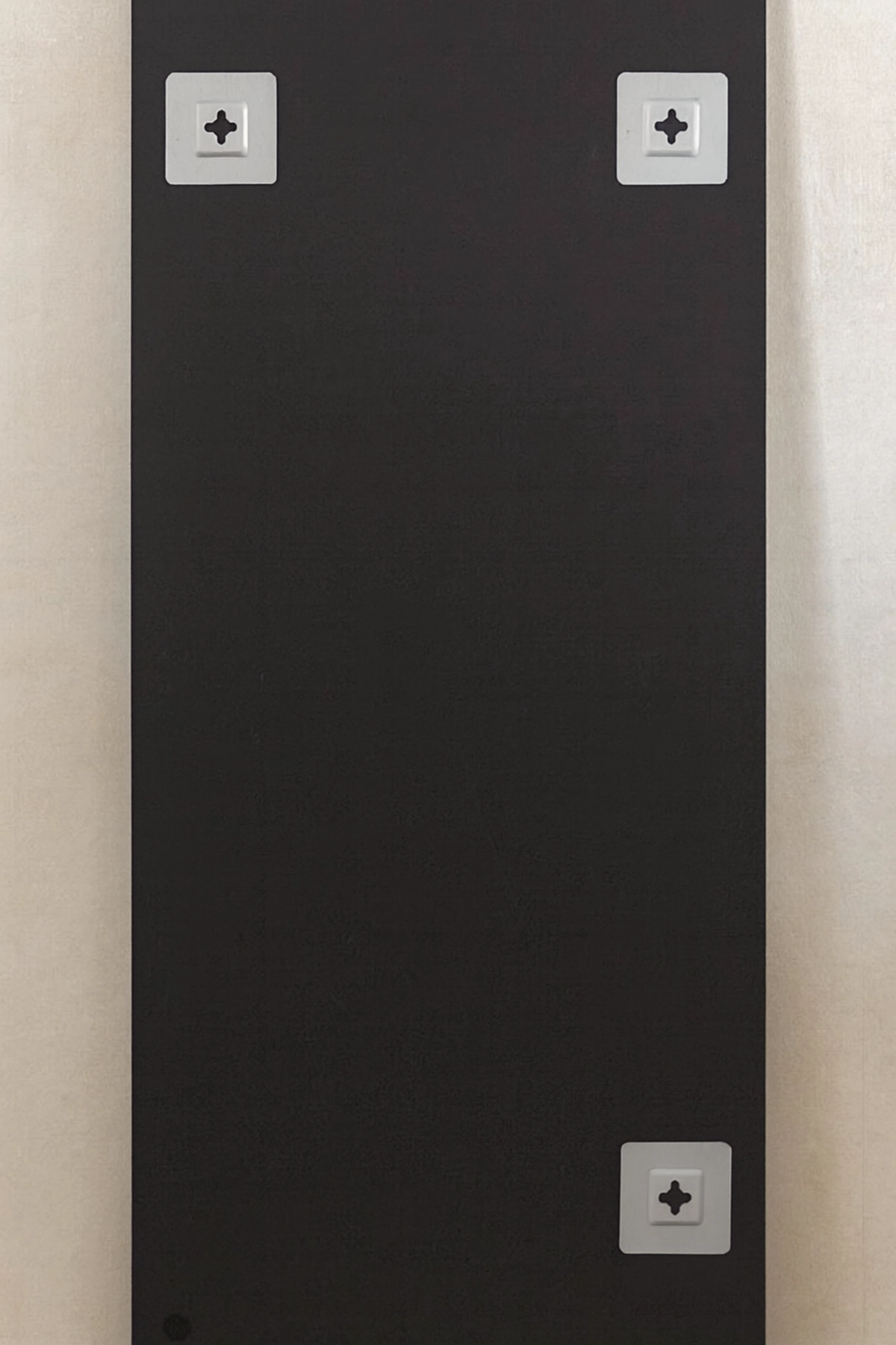 Achterkant wandhaak frameless