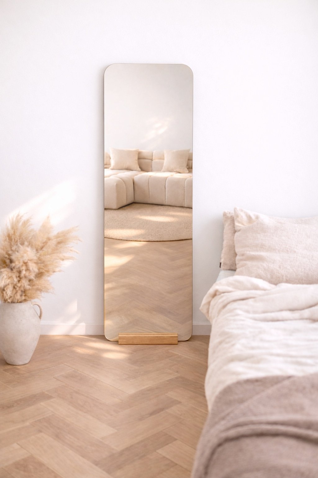 Miroir d'angle arrondi Ivar Frameless 170 x 50 cm.png 2