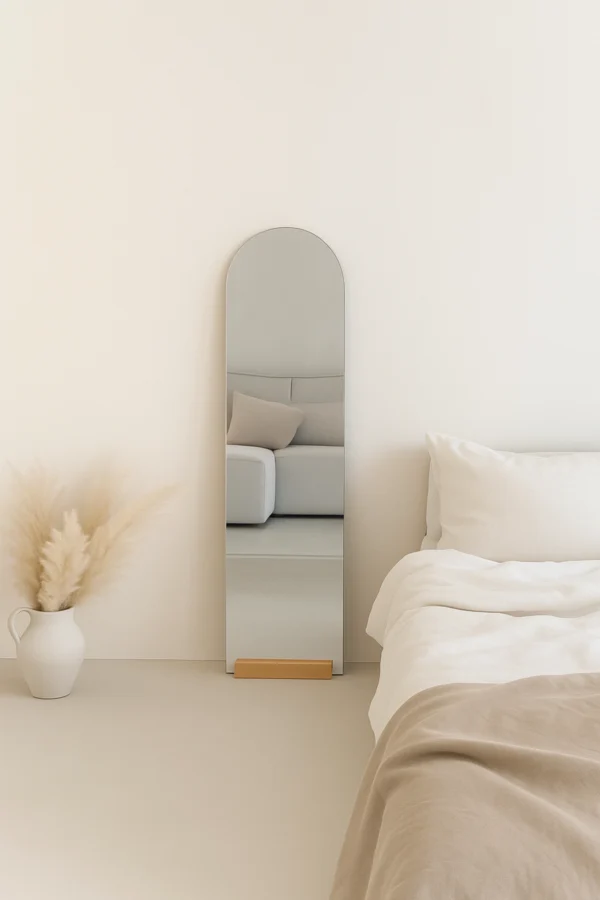 Boogspiegel Frameless 150×45 cm