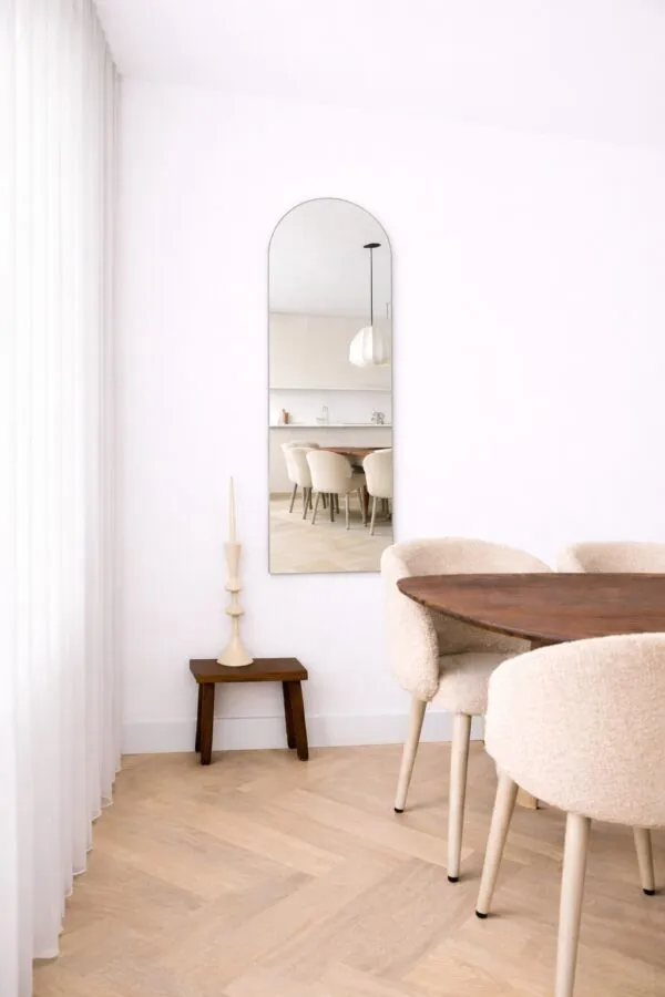 Boogspiegel Frameless 150×45 cm