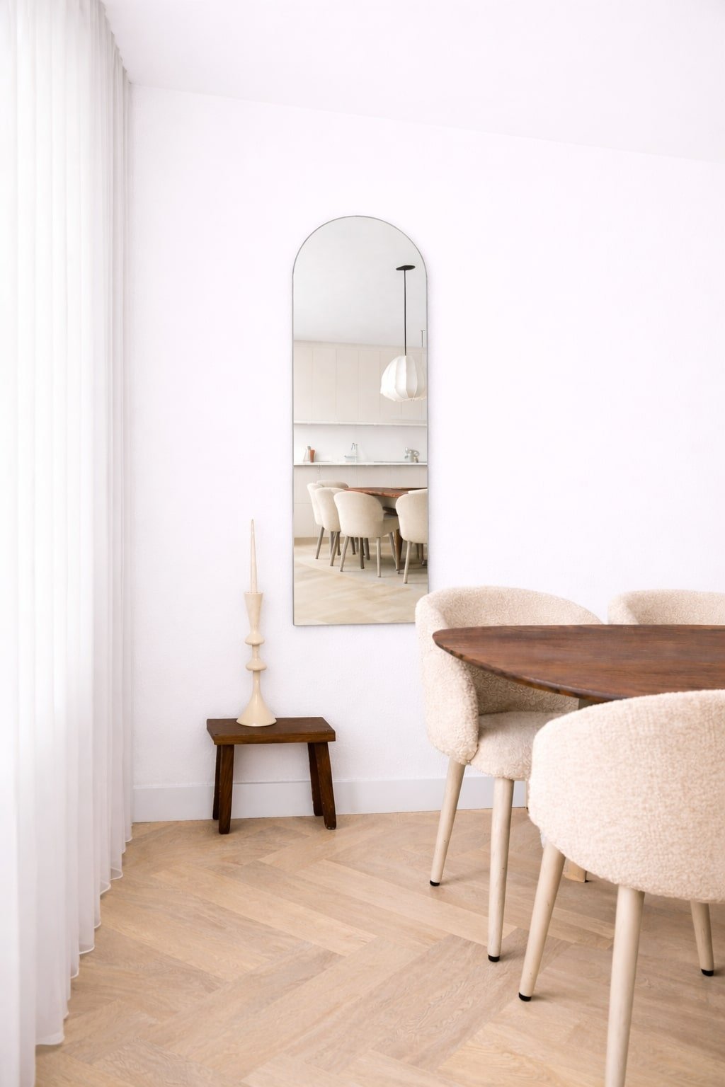 Miroir courbé Maj Frameless45 cm