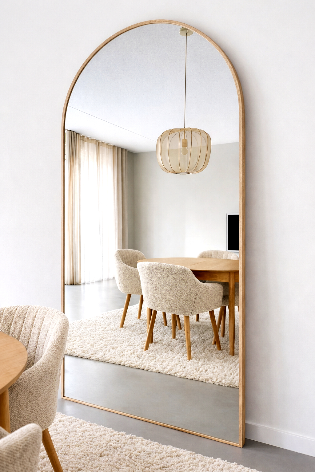 Miroir arc-en-ciel Maj Oak 215 x 110 cm 6