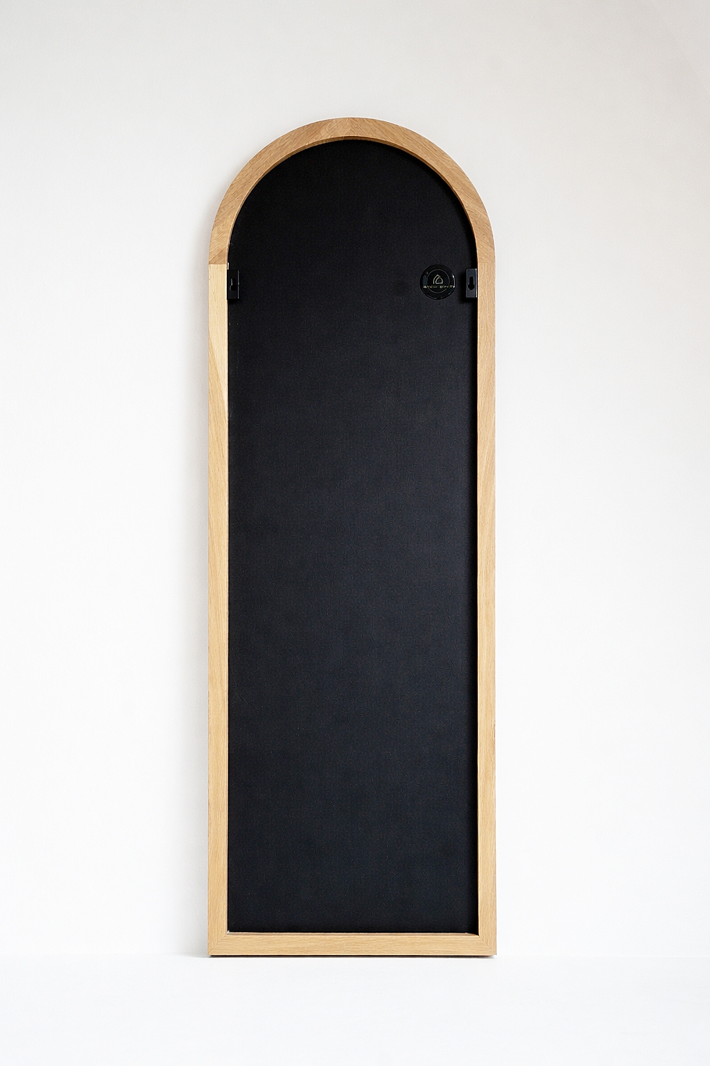 Maj Oak boogspiegel 125x40 cm achterkant